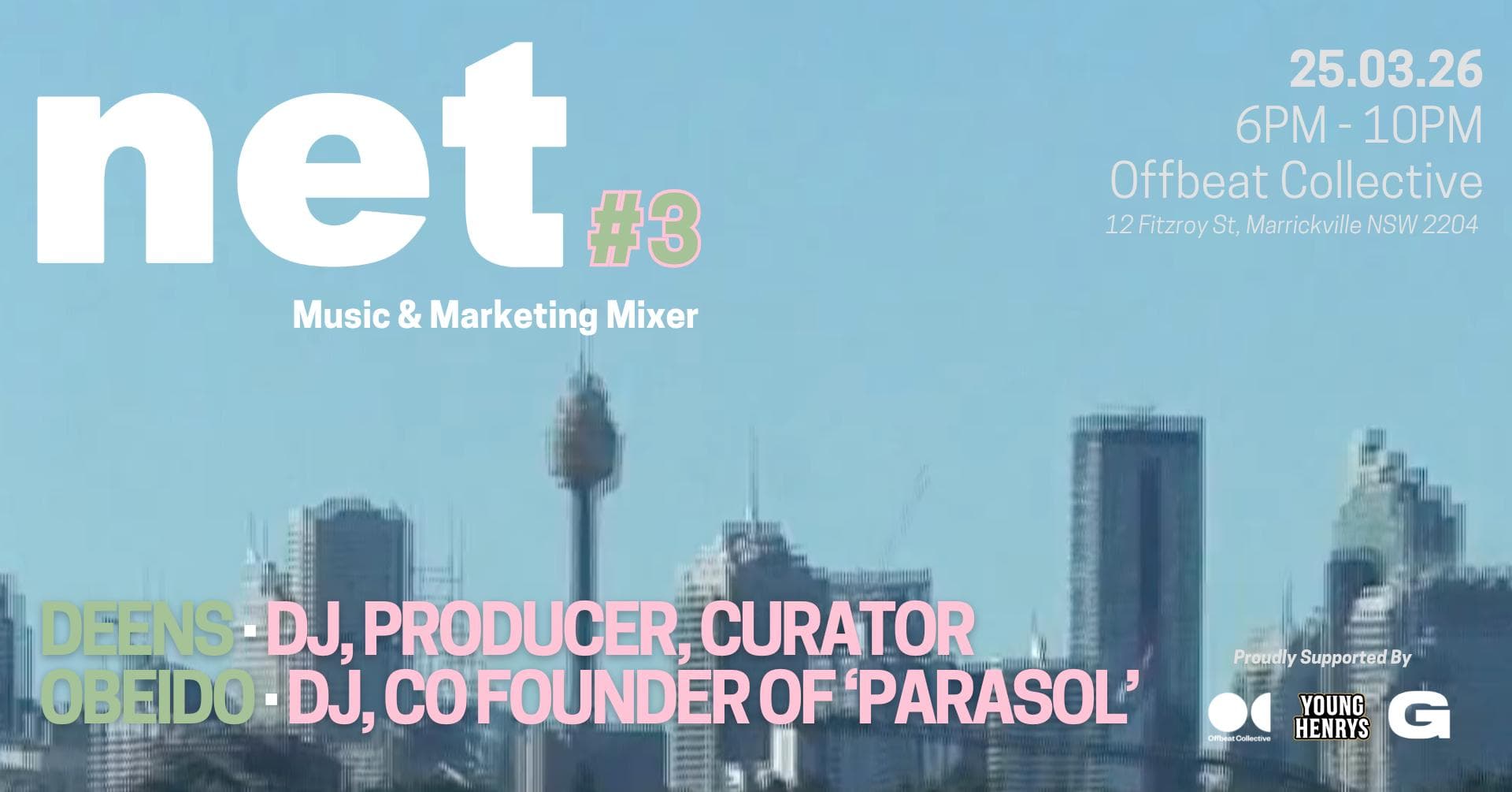 net #3 (music & marketing mixer)