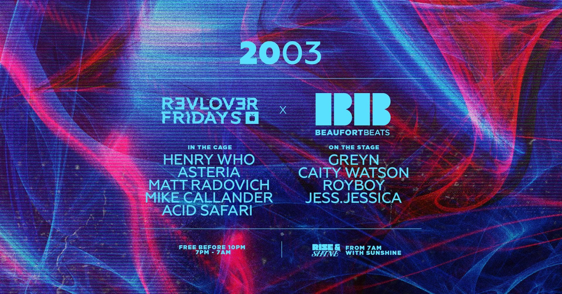 Beaufort Beats x Revolver Fridays