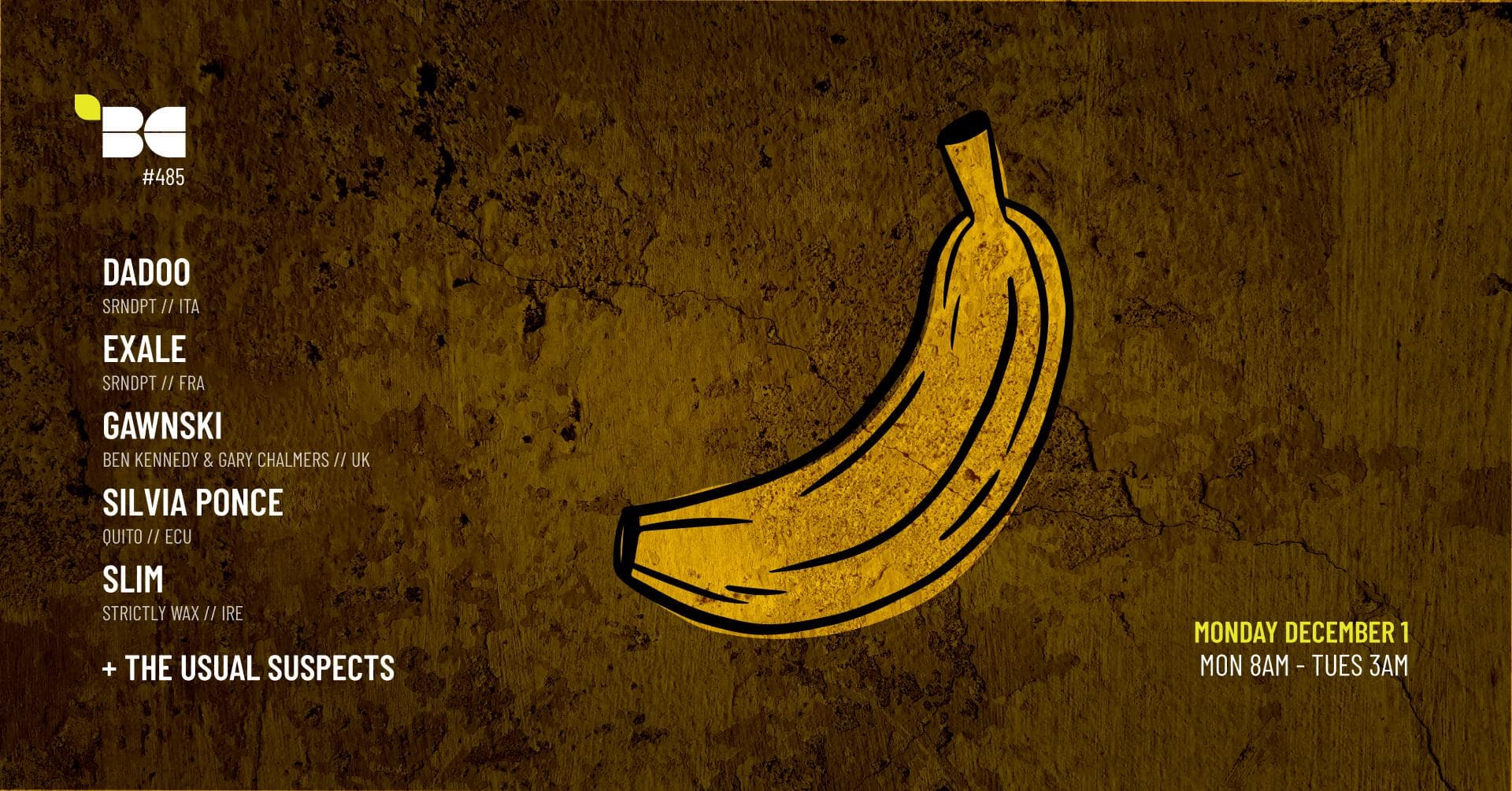 Breakfast Club #485 (Slim, Silvia Ponce, Gawnski + more)