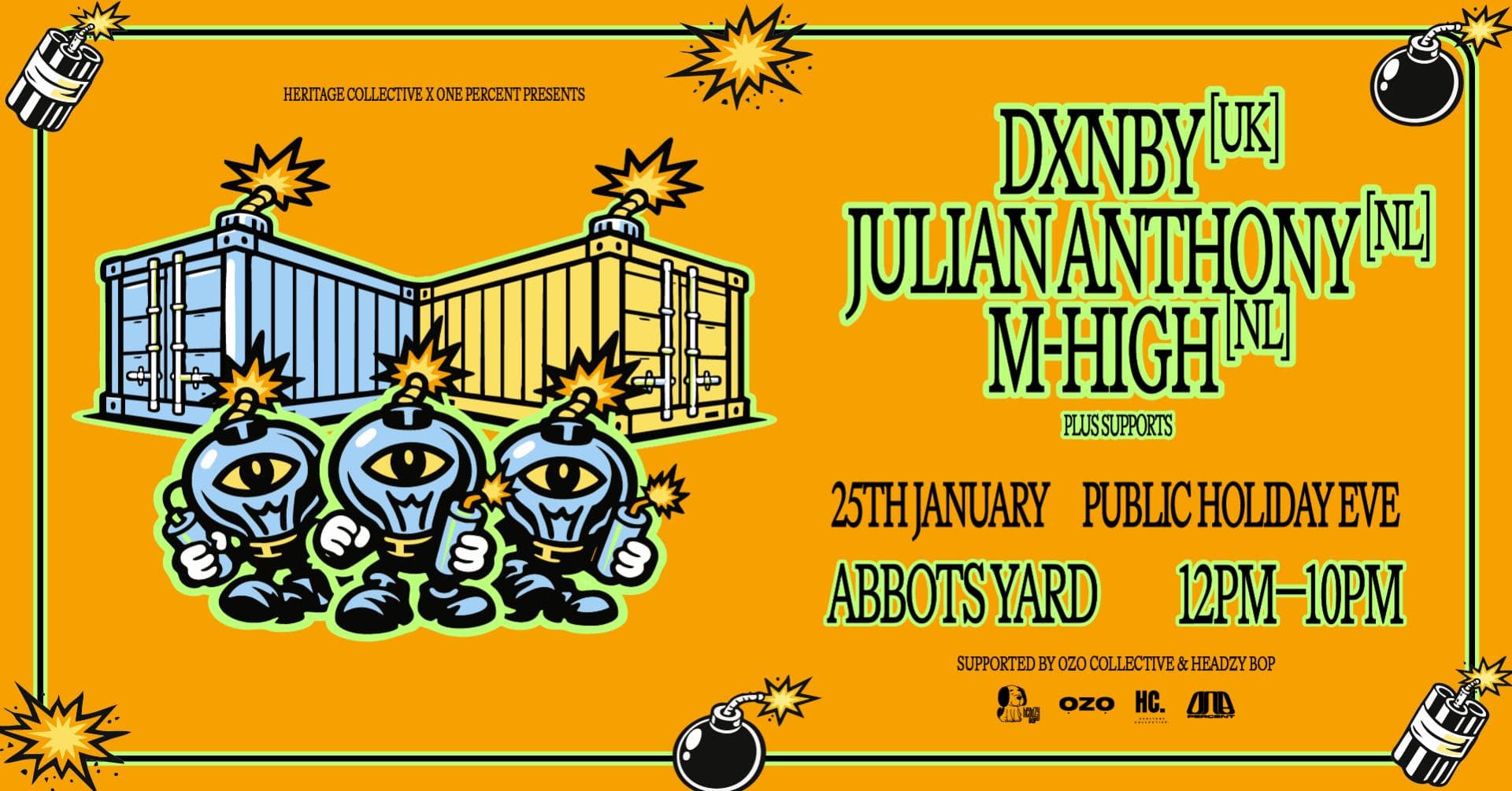Day Party with M-High, DXNBY and Julian Anthony