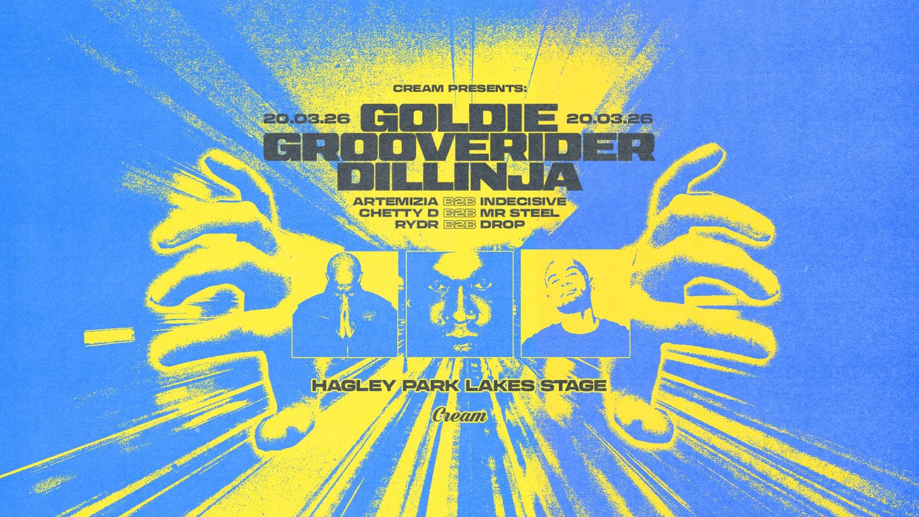 Goldie, Grooverider & Dillinja | Christchurch