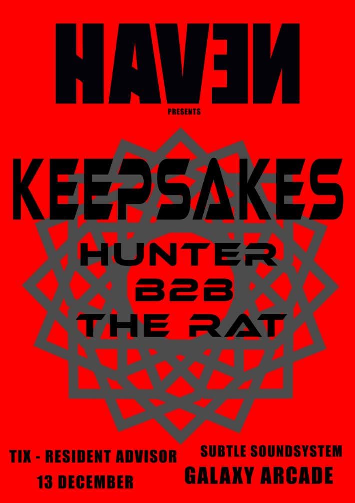 HAVEN: KEEPSAKES (3HR VINYL SET) // HUNTER B2B THE RAT