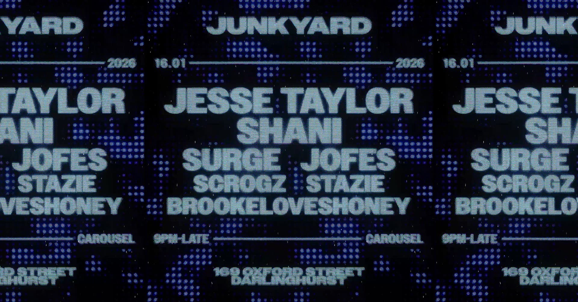 JUNKYARD PRESENTS: JESSE TAYLOR & SHANI (naarm)