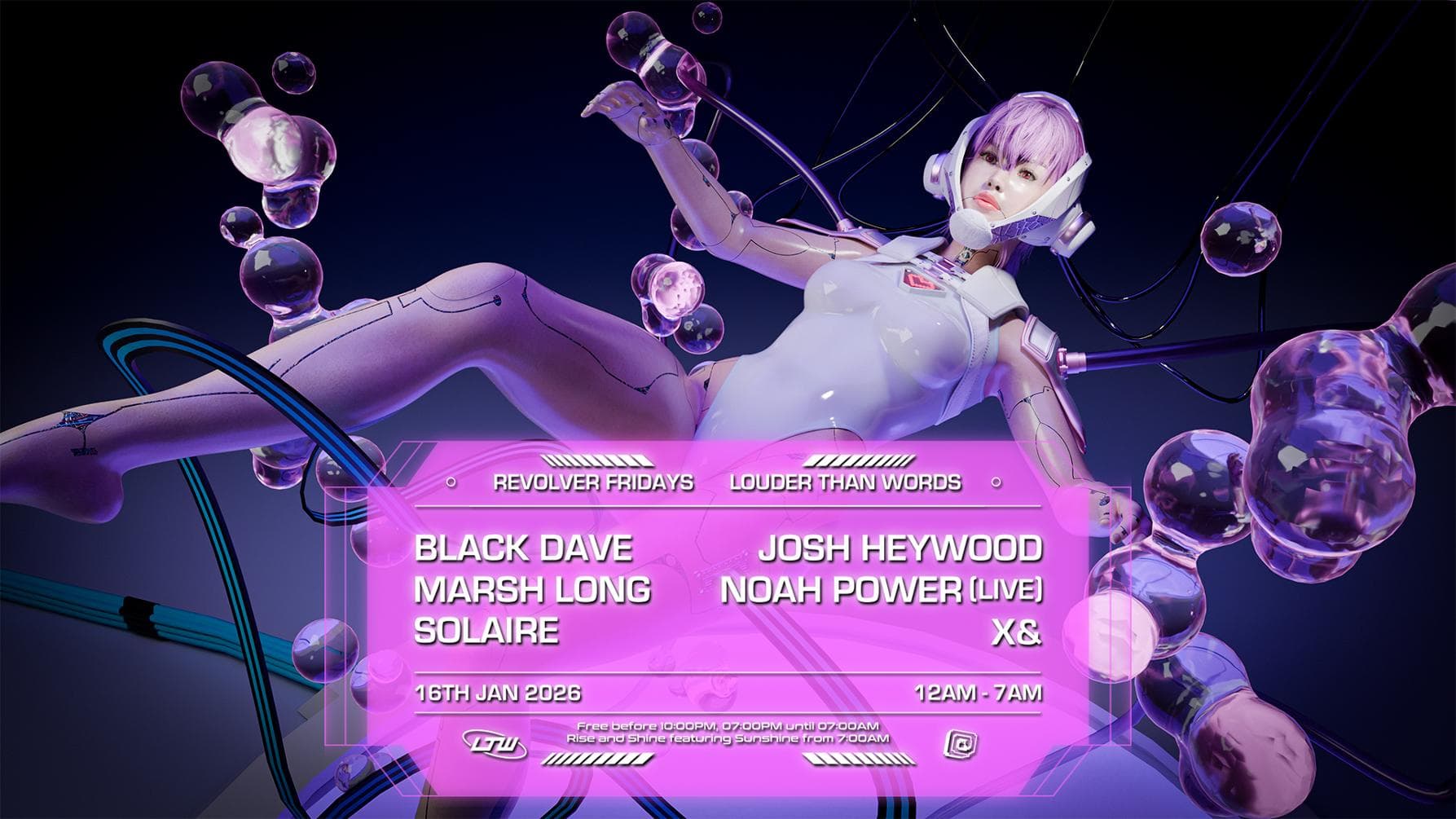 Louder Than Words at Revolver Upstairs