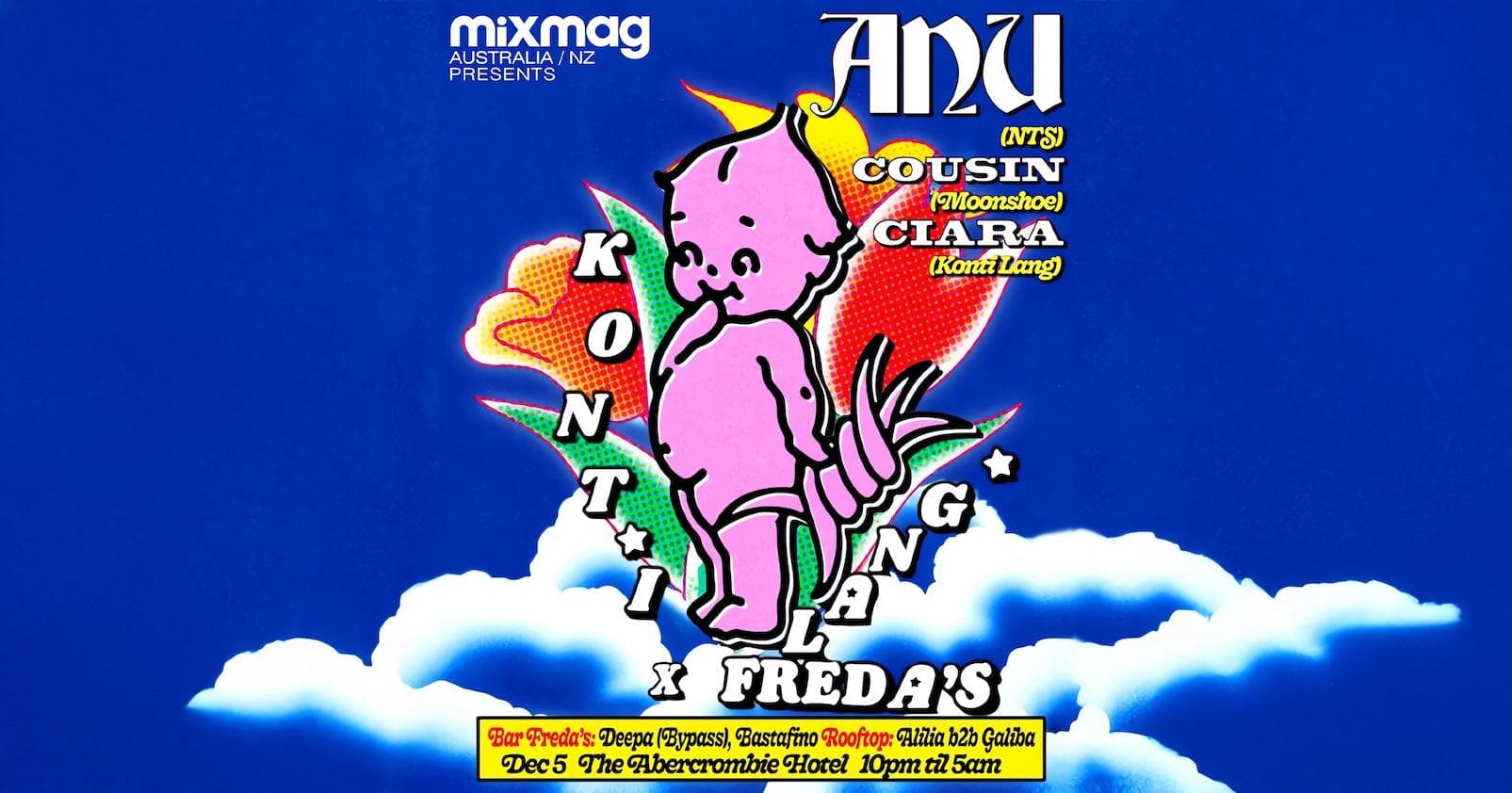 Mixmag ANZ presents Konti Lang x Freda’s