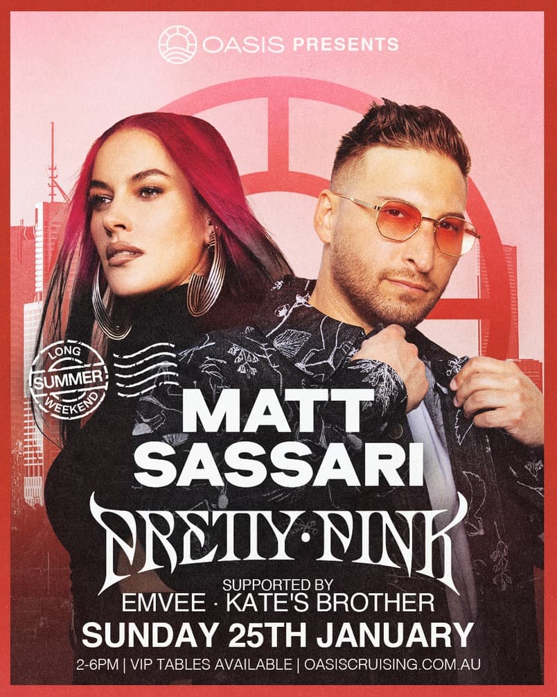 Oasis Presents Matt Sassari + Pretty Pink