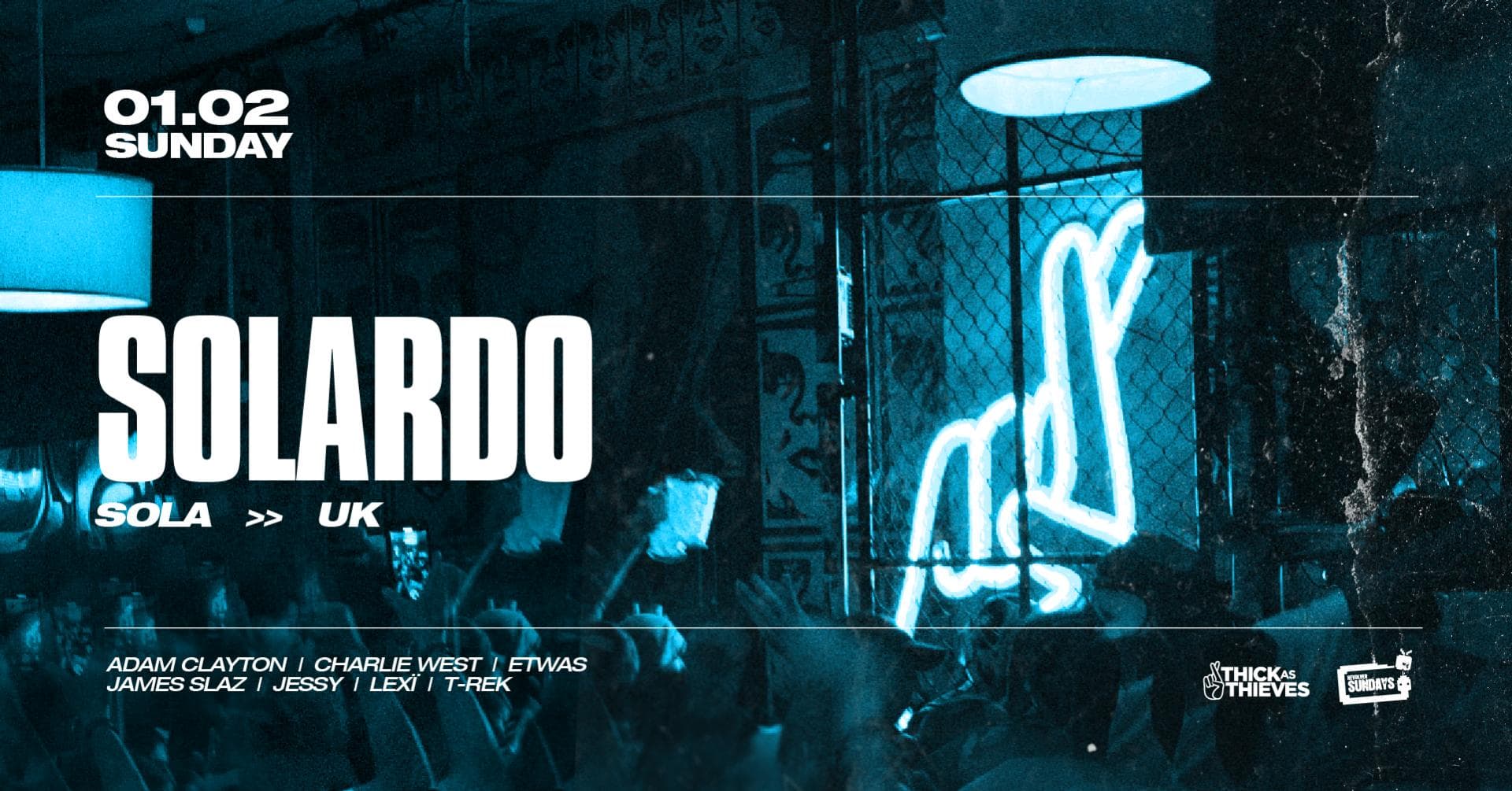 Solardo (UK) | Revolver Sundays pres. by Thick as Thieves