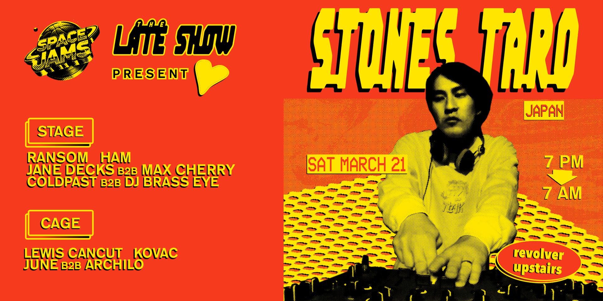 Stones Taro (JP) — Space Jams & The Late Show